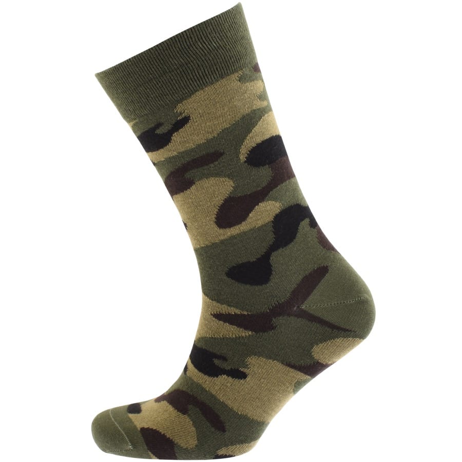 Alternative Image for ProductLuke 1977 Three Pack Spurs Crew Socks Green2